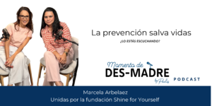 Paula Zelaya junto a Marcela Arbeláez anunciando su incorporación al Board de la Fundación Shine for Yourself para promover la prevención y detección temprana del cáncer de mama.